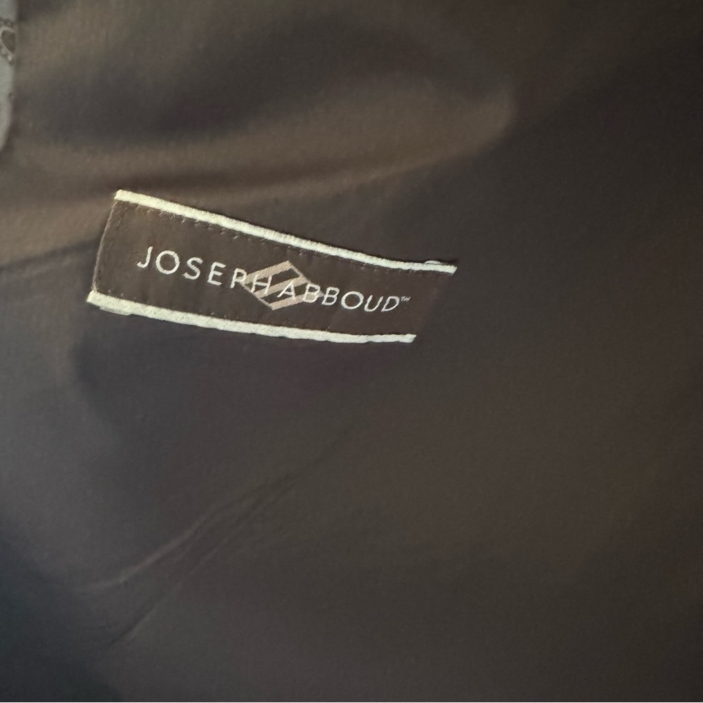 Joseph Abboud Gray Windowpane 2-Piece Suit | Size 54R Jacket, 49W Pants $85 - Picture 7 of 14